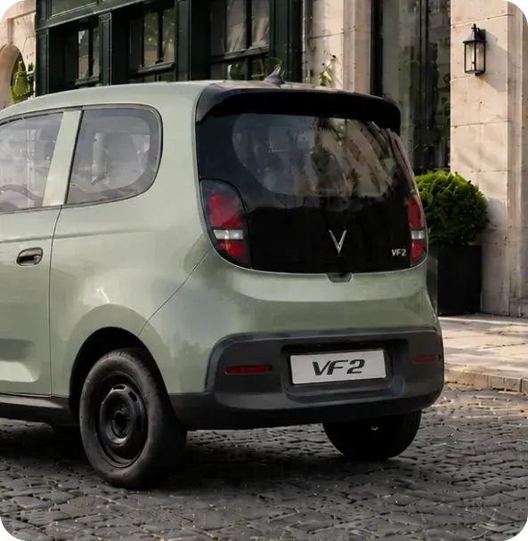 Thiết kế đuôi xe VF 2